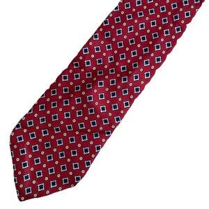 Givenchy Red Printed Designer Silk Men’s Tie